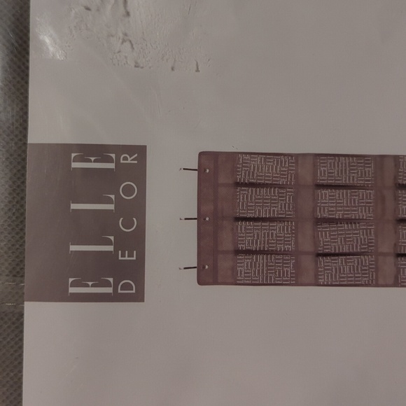 Elle Decor 20 Pocket over the Door Grey Fabric Organizer Shoes NEW NIP NICE - Picture 2 of 8